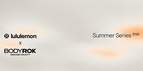 lululemon Summer Series: BODYROK at Fashion Island 7\/12