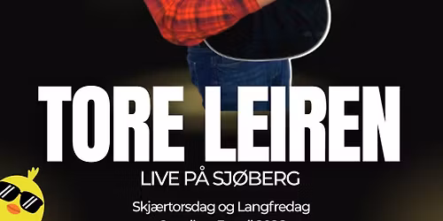 Langfredag med live musikk - Tore Leiren
