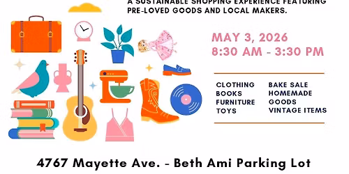 rummage sale style community market 