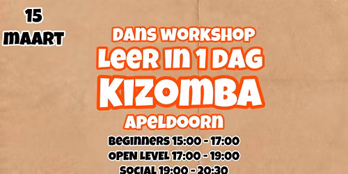 Kizomba Bootcamp In Apeldoorn | Learn Kizomba 1 Day