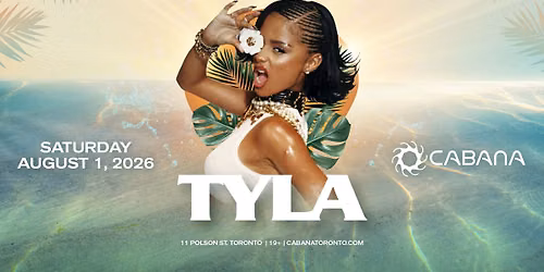 Tyla inside Cabana
