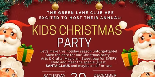 GLC Kids Christmas Party \ud83c\udf84\ud83c\udf89(meet Santa \ud83c\udf85\ud83c\udffd)