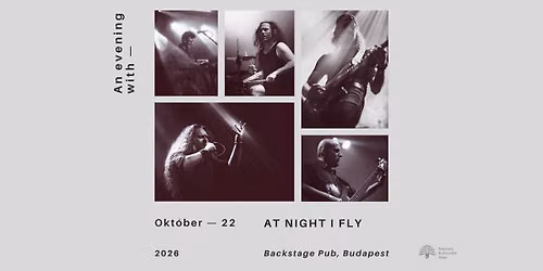 An evening with AT NIGHT I FLY