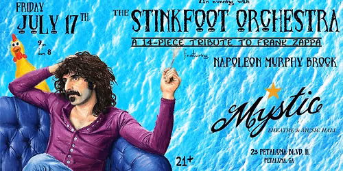 An Evening with the Stinkfoot Orchestra featuring Napoleon Murphy Brock!
