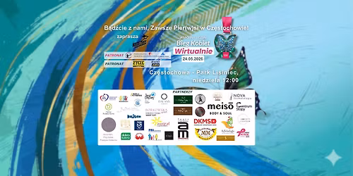 wsp\u00f3lny udzia\u0142 Bieg Kobiet 5km\ud83e\udd8b\ud83d\udc9a\ud83d\udc99\ud83d\udc9bWirtualnie Cz\u0119stochowa