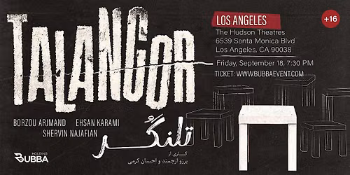 Talangor \u2013 Borzou Arjmand, Ehsan Karami & Shervin Najafian - LA First Show