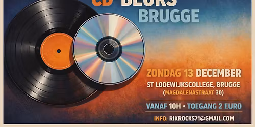 Platen- en Cd beurs te Brugge