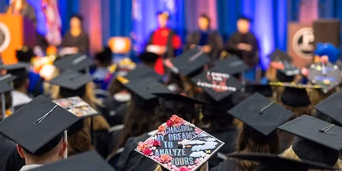 College of Liberal Arts and Education, Master Degree Candidates, and Associate Degree Ceremony