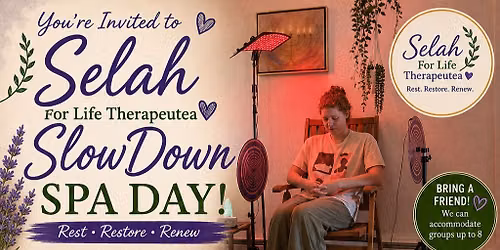 Slow Down Saturday @ Selah For Life 9\/19