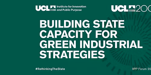 Building State Capacity for Green Industrial Strategies