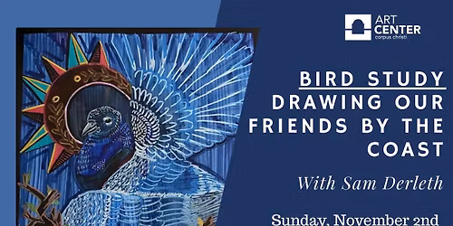 Bird Study: Drawing our Friends by the Coast with Sam Derleth