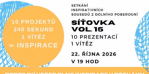 S\u00ed\u0165ovka vol.15- Setk\u00e1n\u00ed inspirativn\u00edch soused\u016f od Berounky