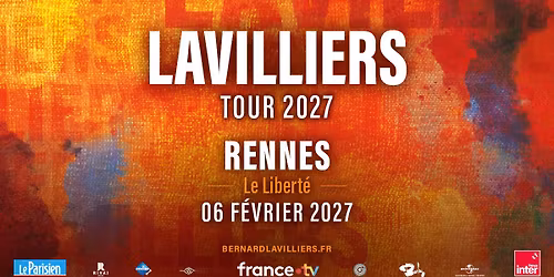 Bernard Lavilliers TOUR 2027 \u2022 06\/02\/2027 - 20H00 \u2022 Le Libert\u00e9, Rennes
