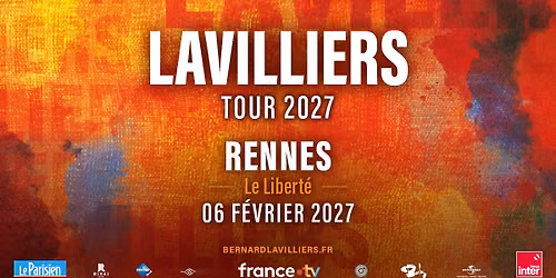 Bernard Lavilliers TOUR 2027 \u2022 06\/02\/2027 - 20H00 \u2022 Le Libert\u00e9, Rennes