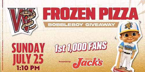 Frozen Pizza Bobble Boy Giveaway