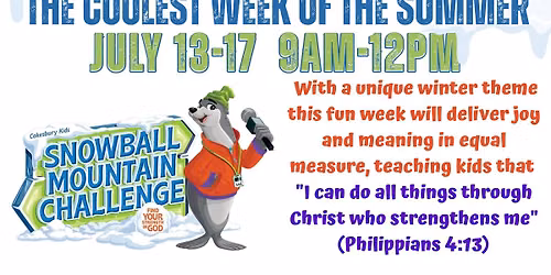 The Coolest Week of the Summer!!