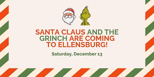 Santa & The Grinch at Whipsaw (Ellensburg)! \ud83c\udf85\ud83c\udf84
