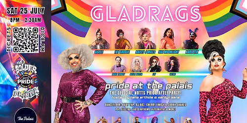 GLADRAGS: Official Notts Pride Afterparty 2026