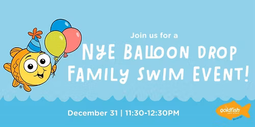 Noon Year's Eve Celebration hosted by Goldfish Swim School Hamilton Mill