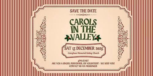Carols in the Valley 2025