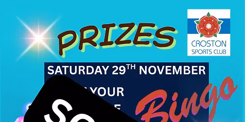 BELTERS BINGO - SOLD OUT