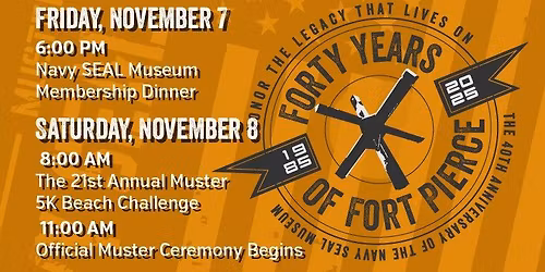 The 40th Annual Navy SEAL Museum Muster and Music Festival