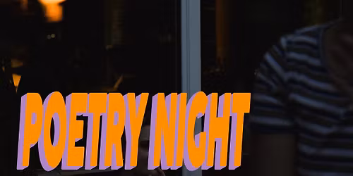 Soir\u00e9e po\u00e9sie | Poetry night
