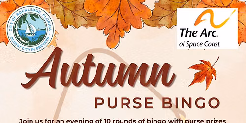 Autumn Purse Bingo