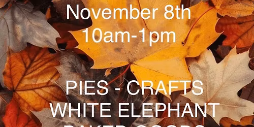 Annual Prince of Peace, Fall Bazaar