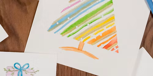 Christmas Watercolor + Coffee