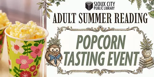 Popcorn Tasting Event