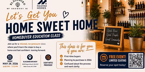 Homebuyer Education Class at Blackbird Brewery