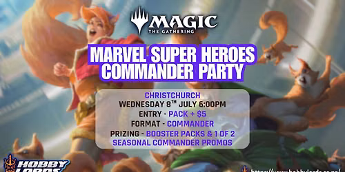 Magic: the Gathering - Marvel Super Heroes Commander Party!