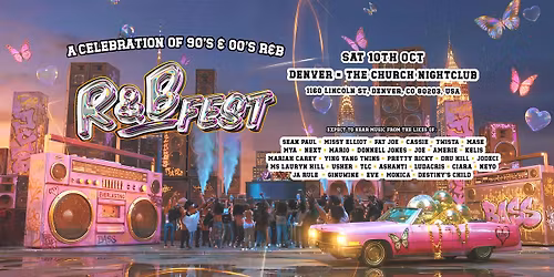 R&B Fest Returns To Denver!