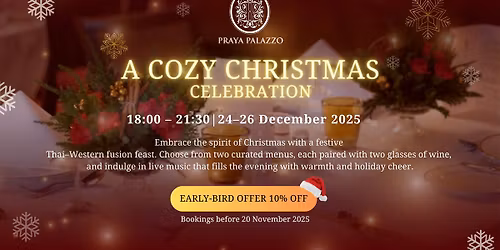 A Cozy Christmas Celebration at Praya Palazzo