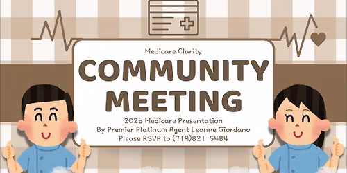 Pueblo West Library Medicare Clarity Community Meeting