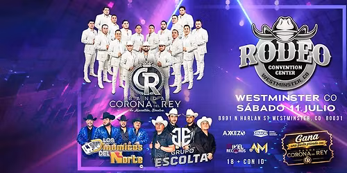 BANDA CORONA DEL REY, LOS DINAMICOS DEL NORTE & MAS