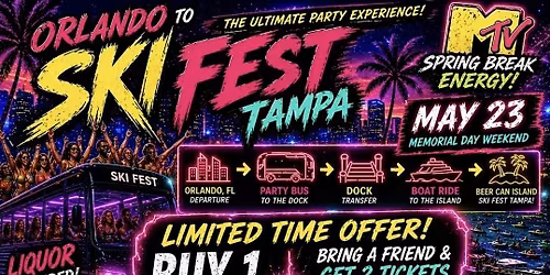 Orlando To Ski Fest TAMPA
