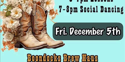 Line Dancing @ Boondocks - W. Jefferson - Dec 5th