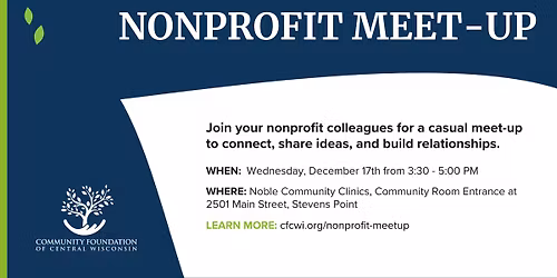Nonprofit Meet-up of Central Wisconsin