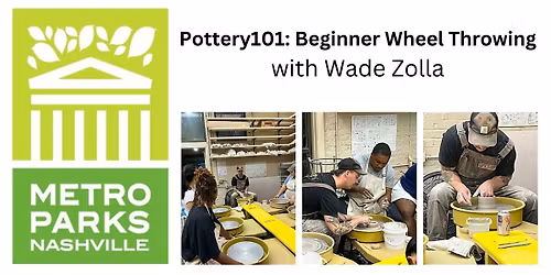 Pottery101: Beginner Wheel Throwing - 8 weeks
