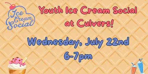Youth Ice Cream Social at Culvers