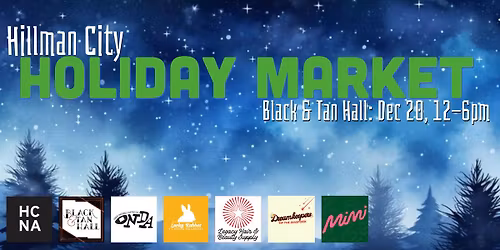 Hillman City Holiday Market