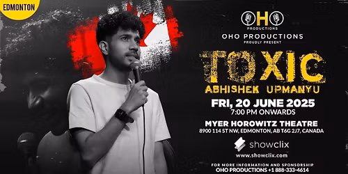 Abhishek Upmanyu at The Neptune Theatre