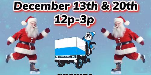 Ice Skating with Santa at Wichita Ice Center!