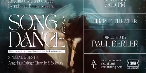 \u201cSong and Dance\u201d Symphonic Bands Concert