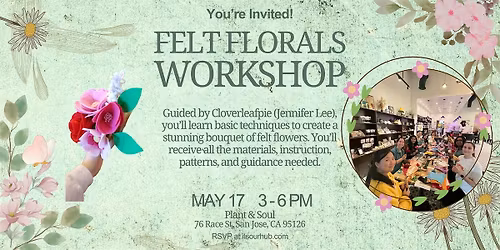 Felt Floral Workshop