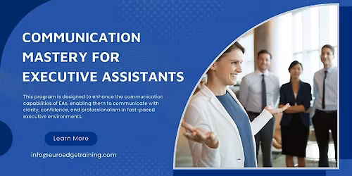 Communication Excellence 1-Day Workshop for Executive Assistants in Pozna\u0144