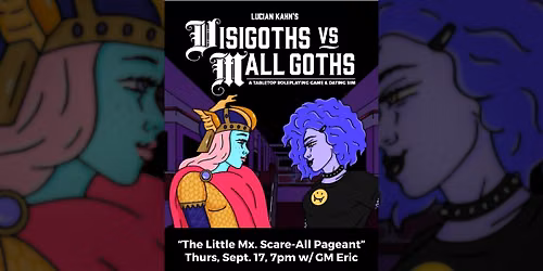 RPG Game Night, "The Little Mx. Scare-All Pageant" w\/ Eric @ SQBG