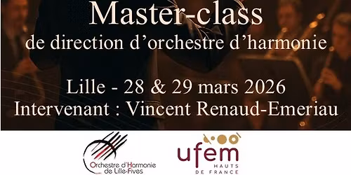 Master class de direction d'orchestre d'harmonie